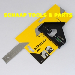 Combinatiehaak 30 cm winkel - en verstekhaak, diepte- of hoogtemeter en luchtbelwaterpas | 2-46-017